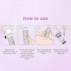 Double Head Electric Shaver IPX7 Waterproof .