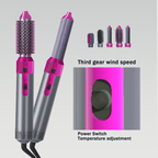 5-In-1 Professional Ceramic Air Wrap Styler & Hair Volumizer.