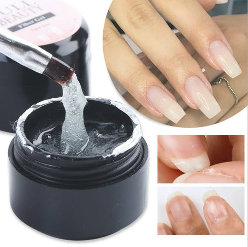Creacked Repair Glue Nail Fiber Silk Extension Gel